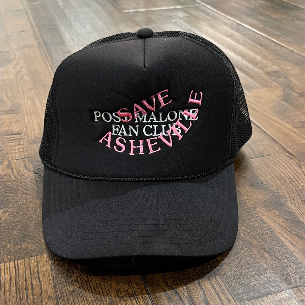 OTTO Black Mesh Trucker Hat